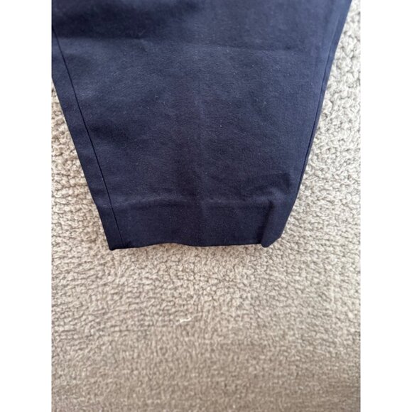 Everlane Navy Side Zip Pants Trousers Slacks Size 14 - Picture 5 of 8